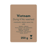 Vietnam Dung K`No Washed, 250 g - filter - Image 2